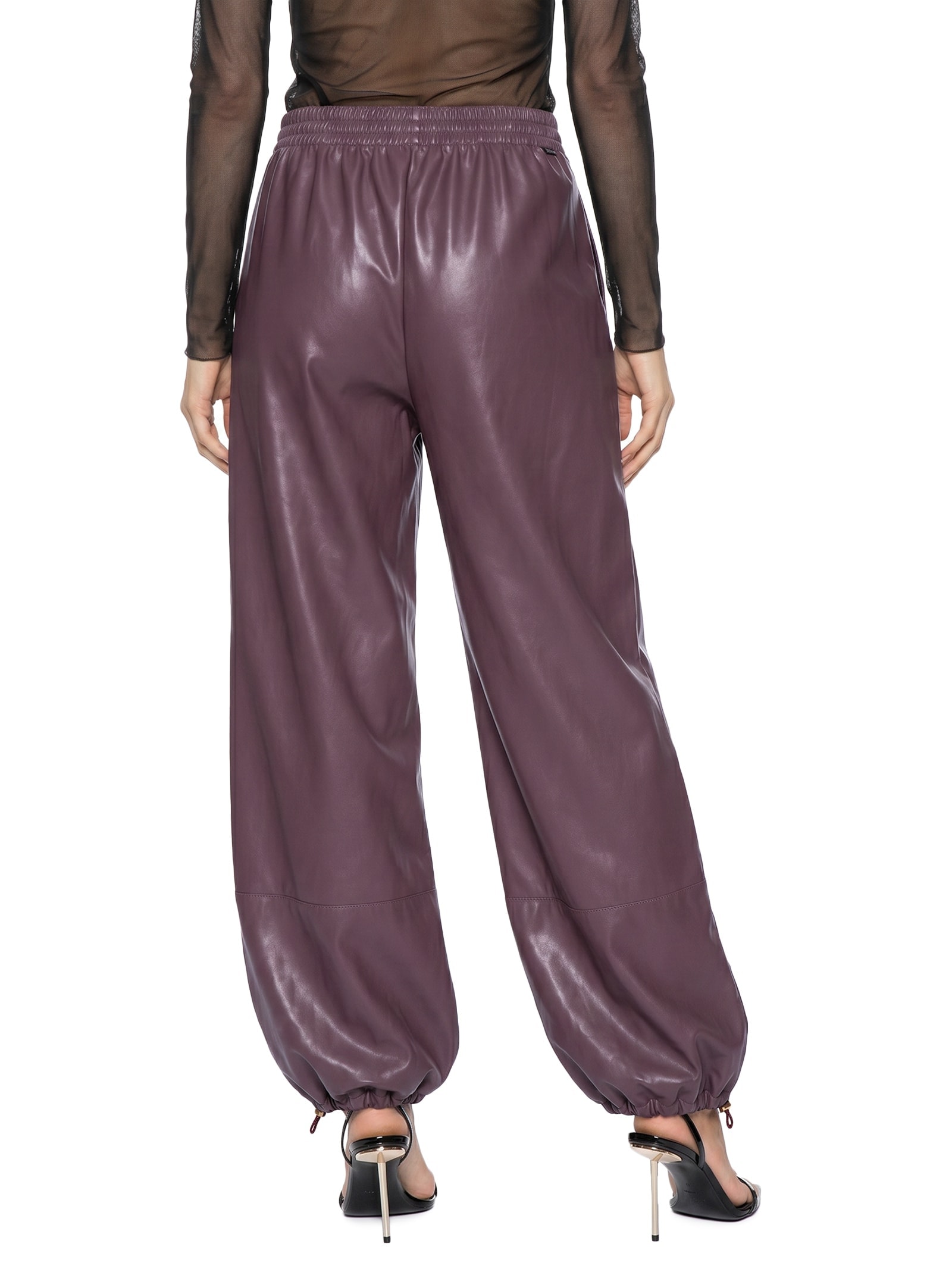 Calça Feminina Ballon Cintura Média Vermelho Lança Perfume