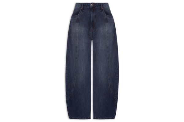 Calça Feminina Ballon Dark Blue - Azul