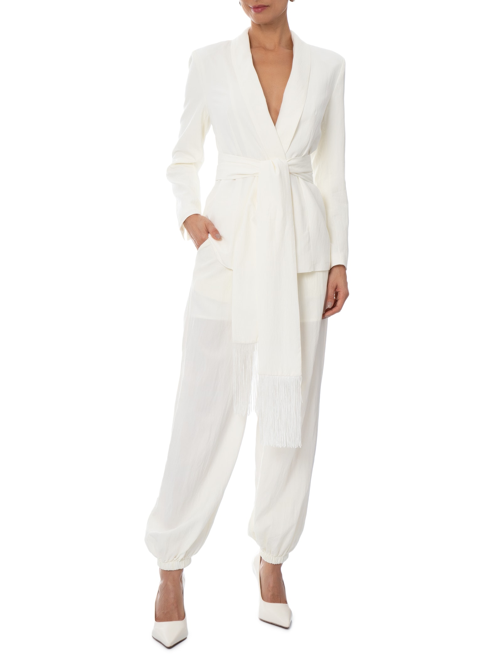 Calça Feminina Ballon– Off White '2Essential