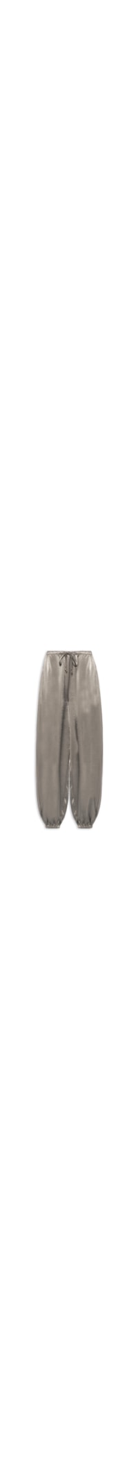 Calça Feminina Balloon Acetinada - Cinza