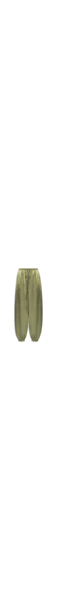 Calça Feminina Balloon Acetinada - Verde