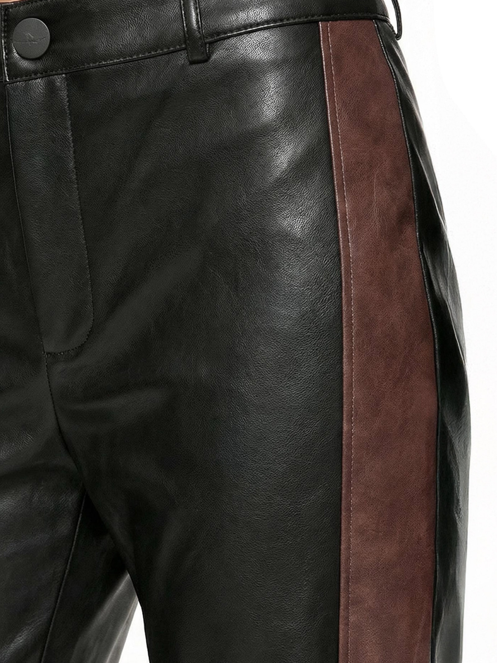 Calça Feminina Balloon Bicolor Preto My Favorite