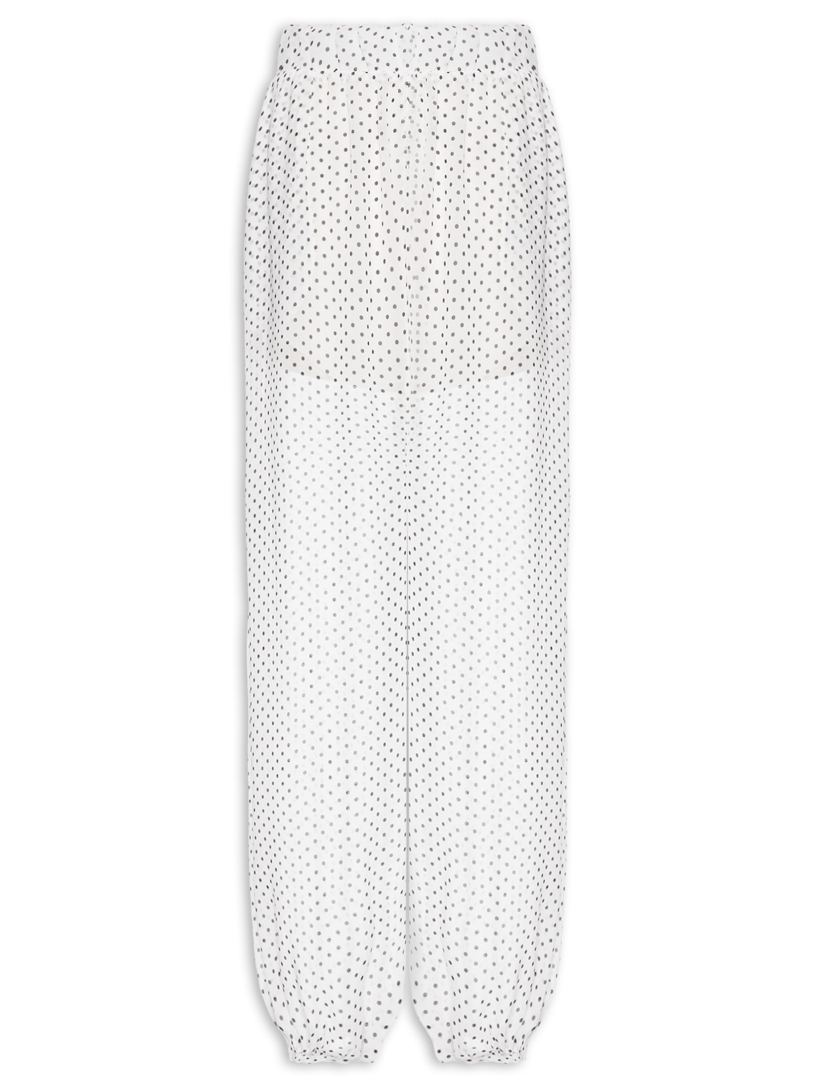 Calça Feminina Balloon Cintura Alta Off White '2Essential