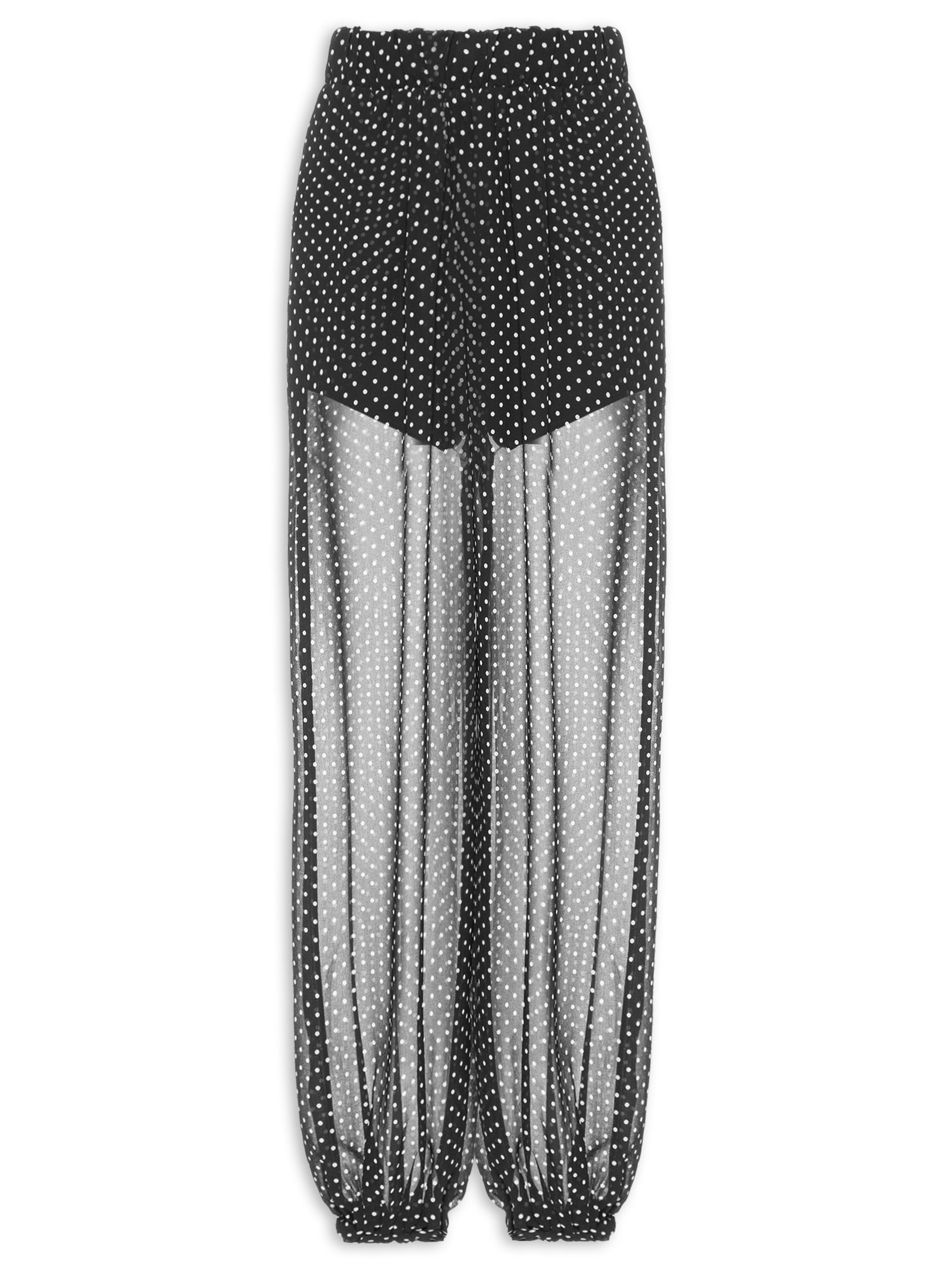 Calça Feminina Balloon Cintura Alta Preto '2Essential