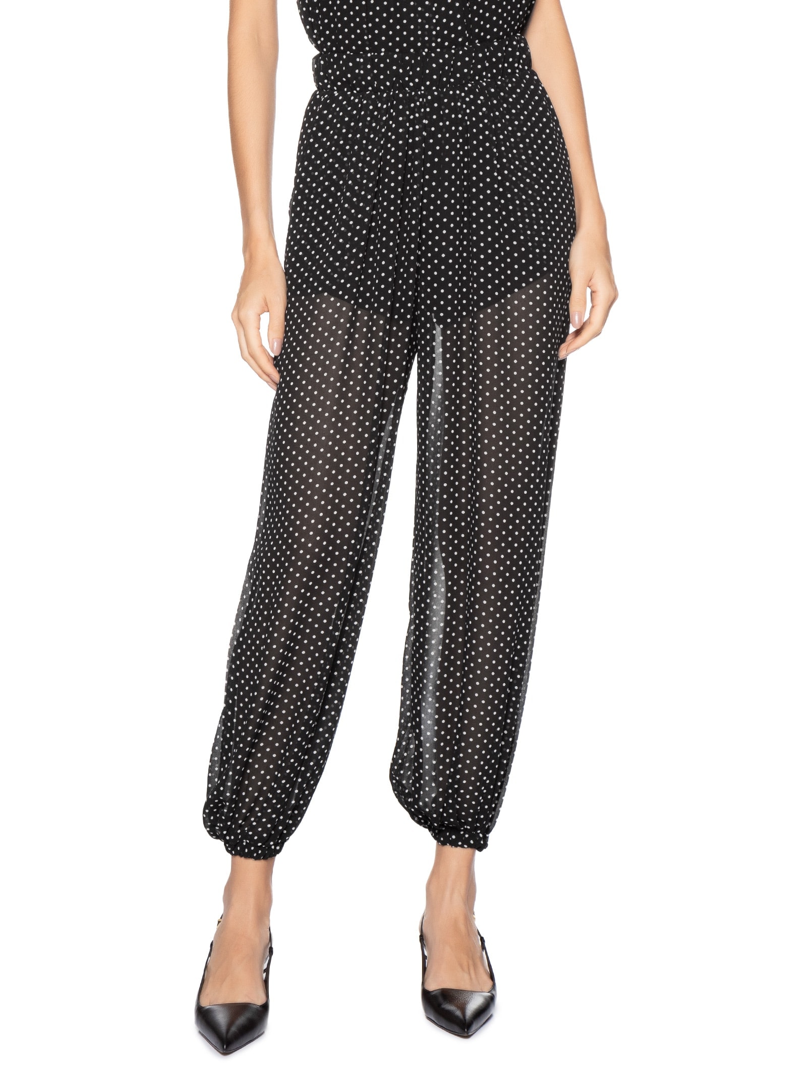 Calça Feminina Balloon Cintura Alta Preto '2Essential