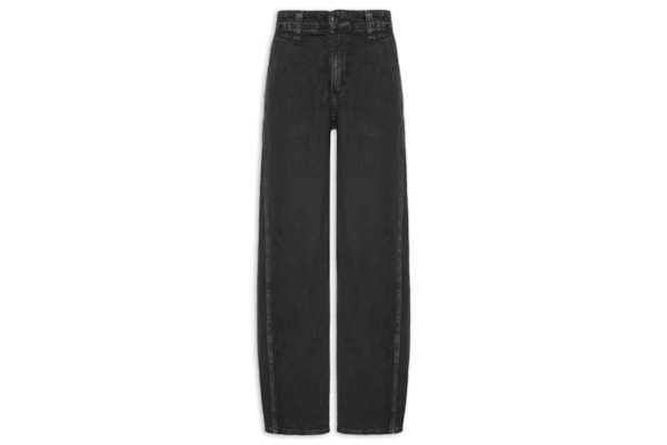 Calça Feminina Balloon Jeans - Preto