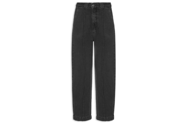 Calça Feminina Balloon Jeans - Preto