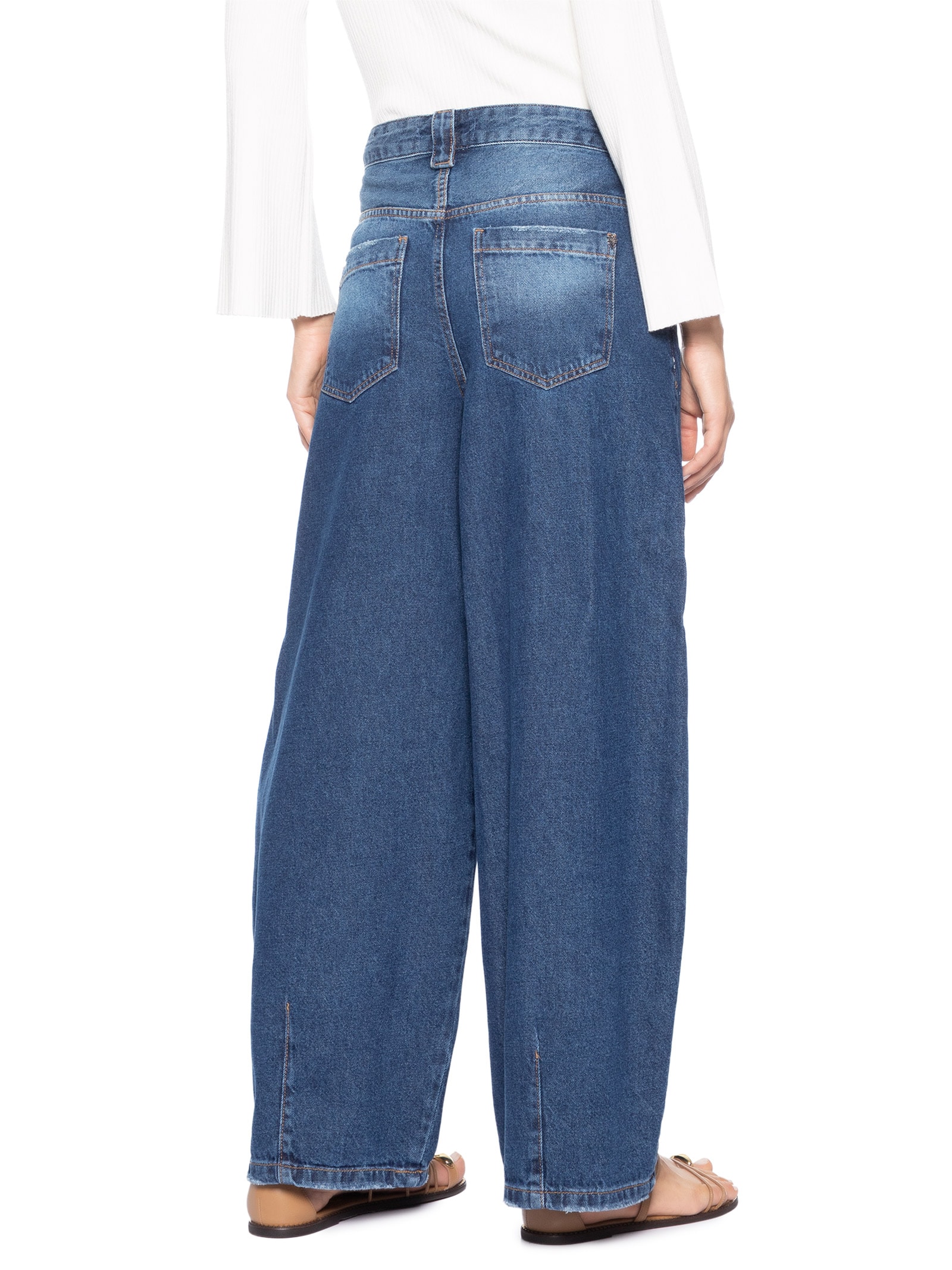 Calça Feminina Balloon Lucy Azul Le Lis