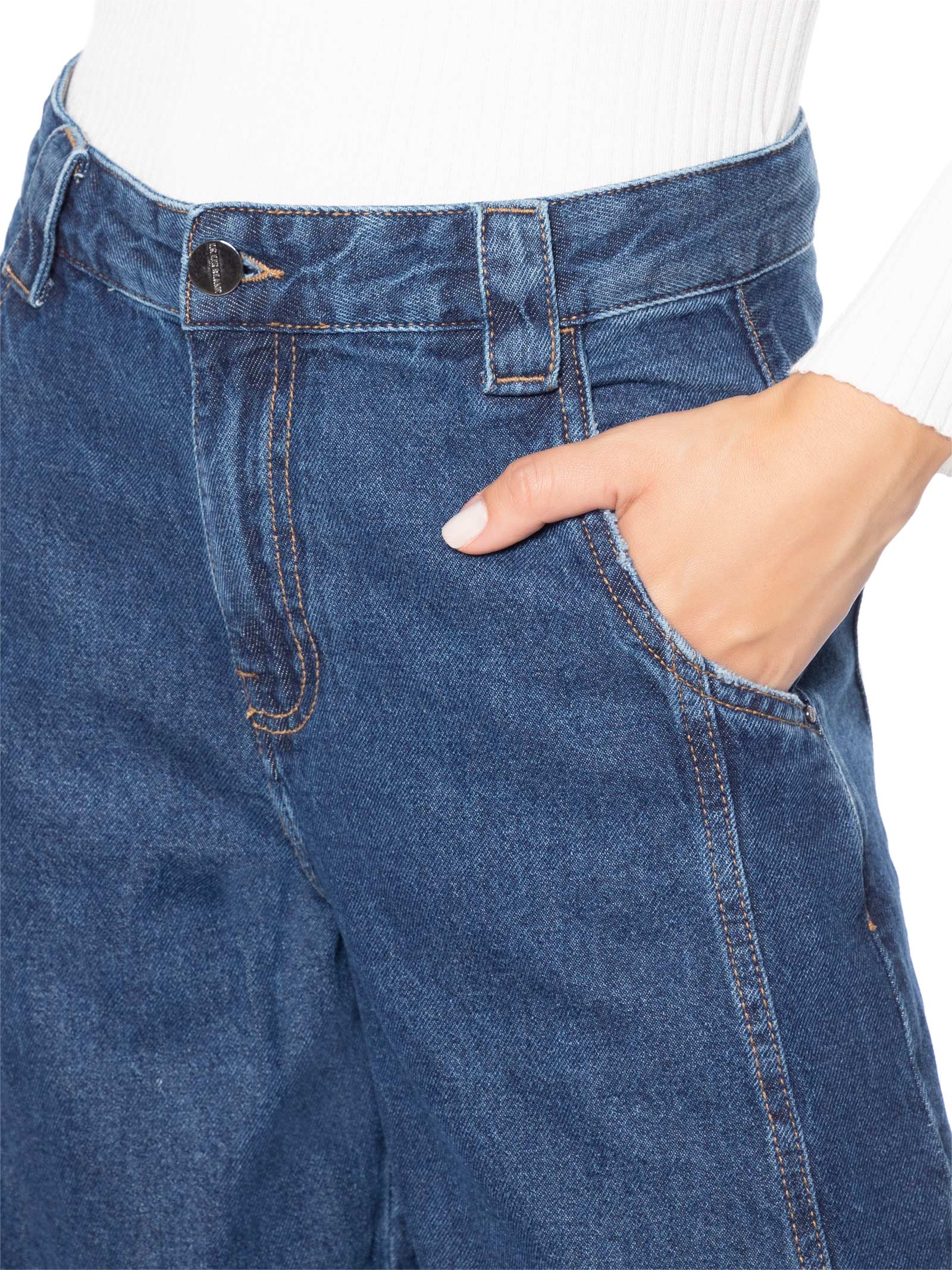 Calça Feminina Balloon Lucy Azul Le Lis