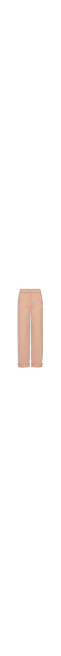 Calça Feminina Balloon Malha Estruturada - Bege