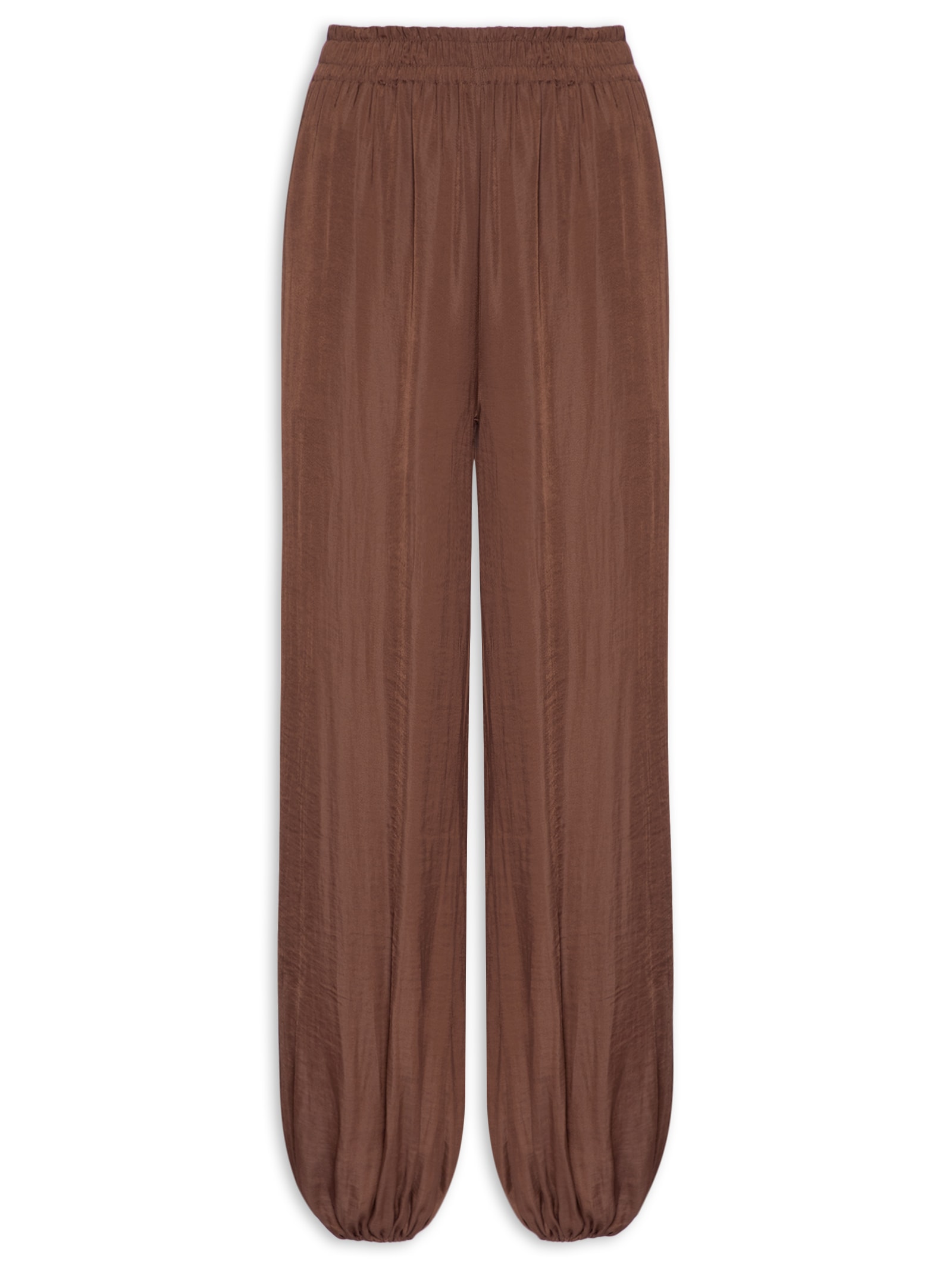 Calça Feminina Balloon Marrom '2Essential