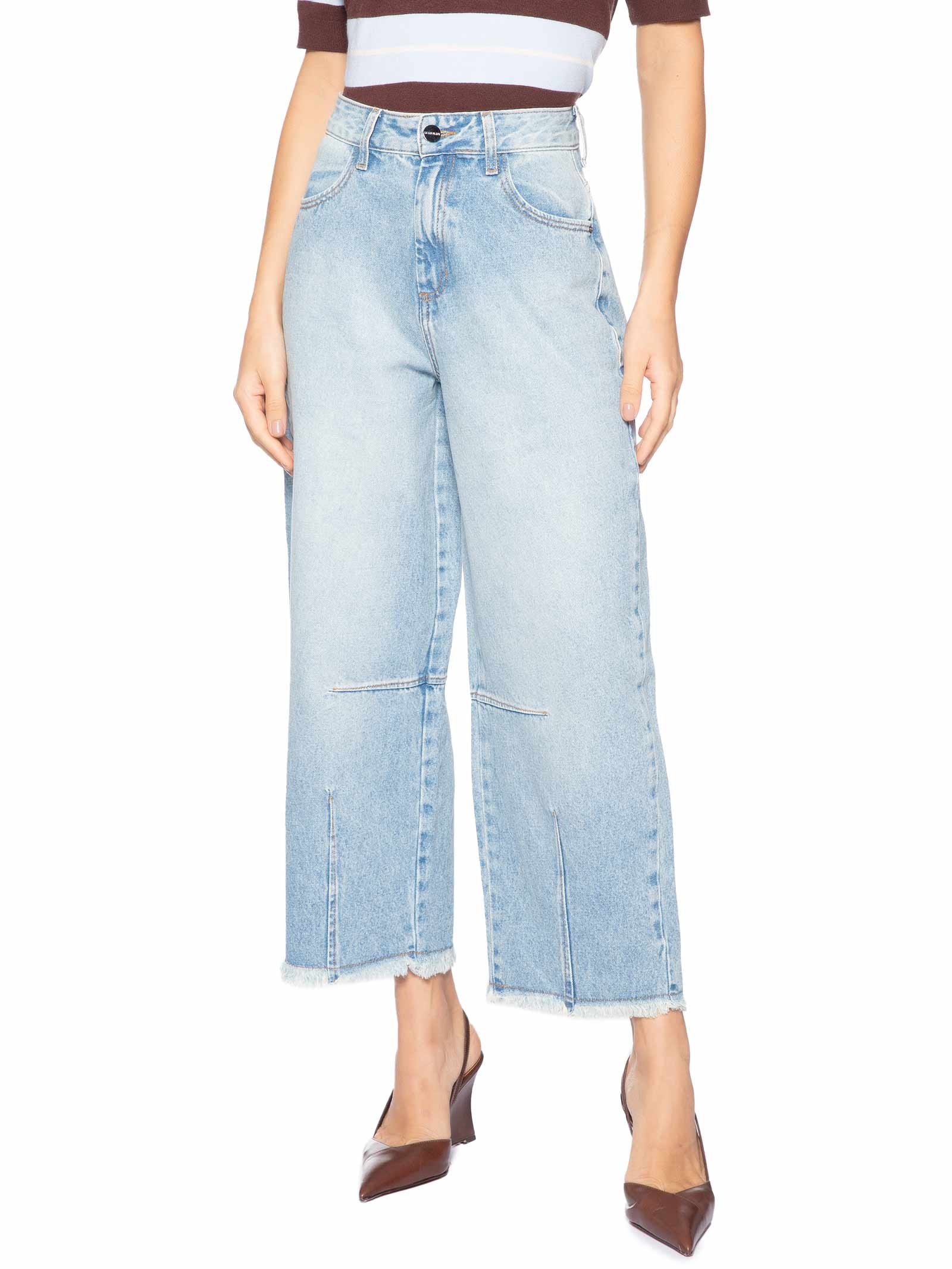 Calça Feminina Balloon Teodora Azul Le Lis