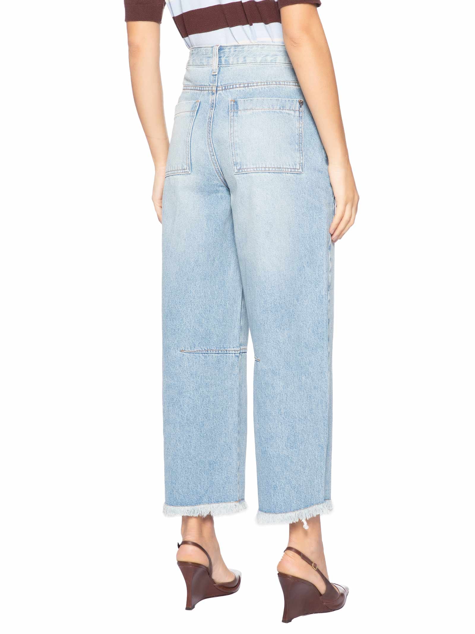 Calça Feminina Balloon Teodora Azul Le Lis