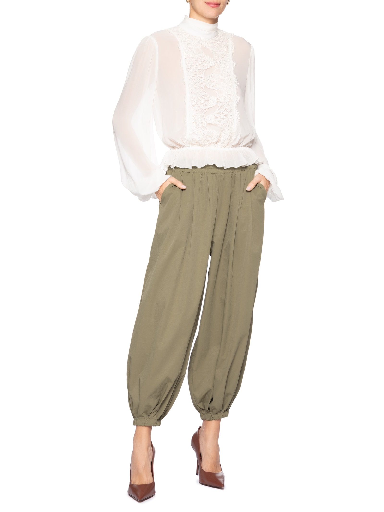 Calça Feminina  Balloon Verde Market 33