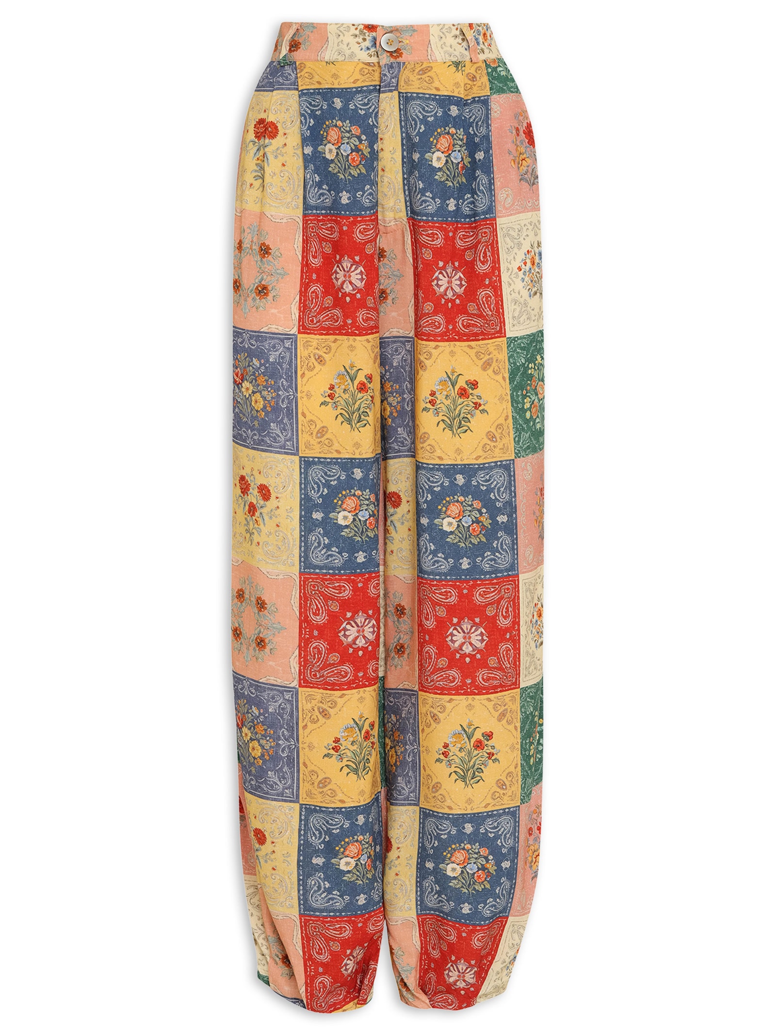 Calça Feminina Balon Amarelo Triya