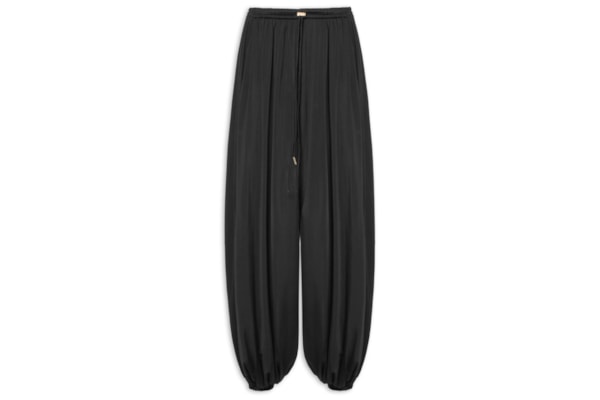 Calça Feminina Baloon Jersey - Preto