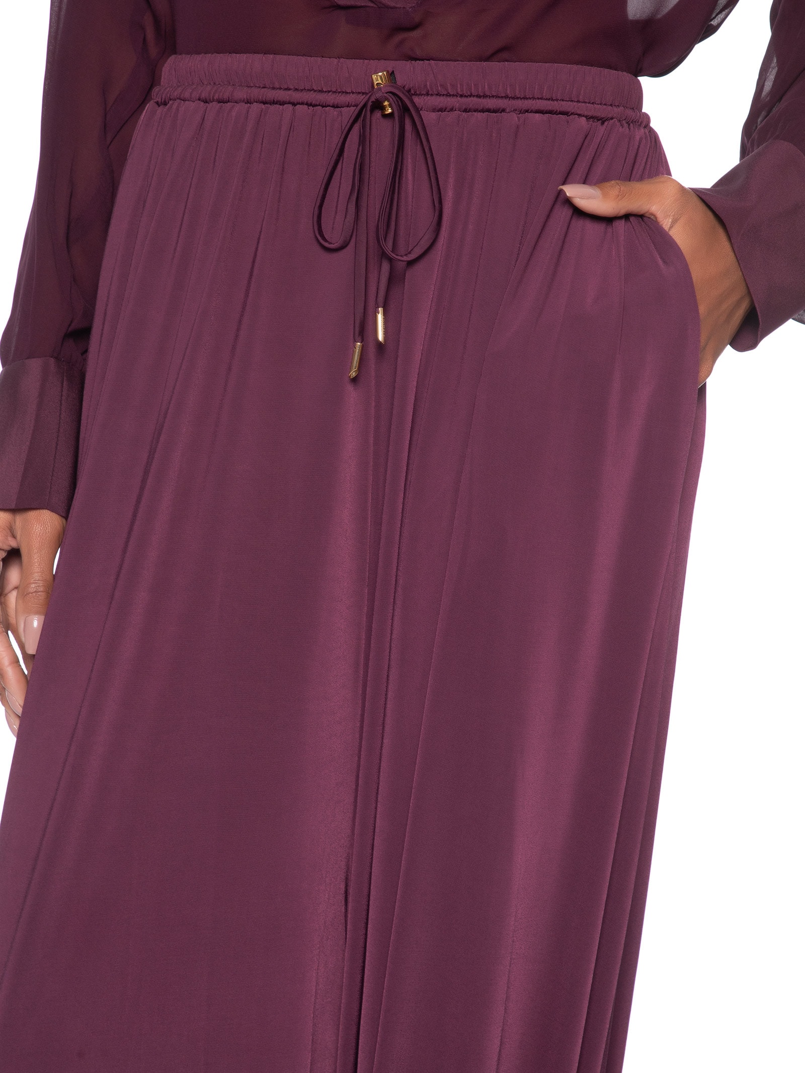 Calça Feminina Baloon Jersey Roxo Animale