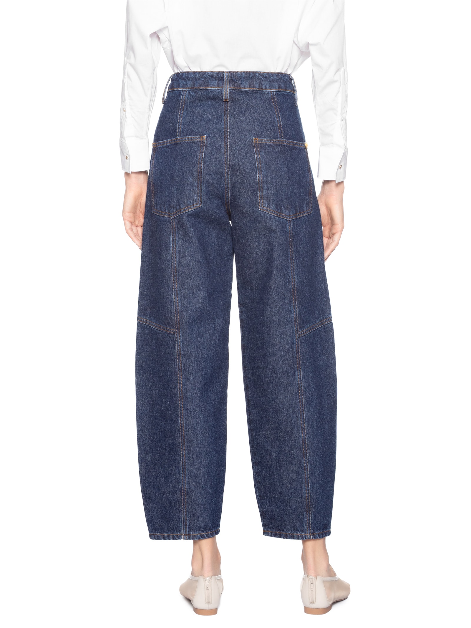 Calça Feminina Baloon Tais Azul Le Lis