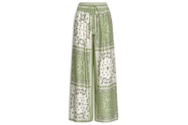 Calça Feminina Bandanas Jardim – Verde