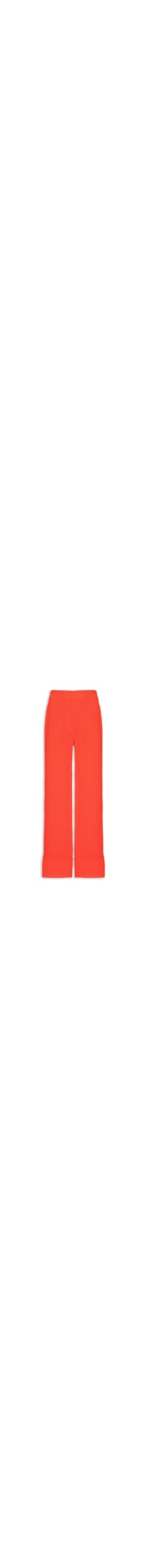 Calça Feminina Barra Larga - Vermelho