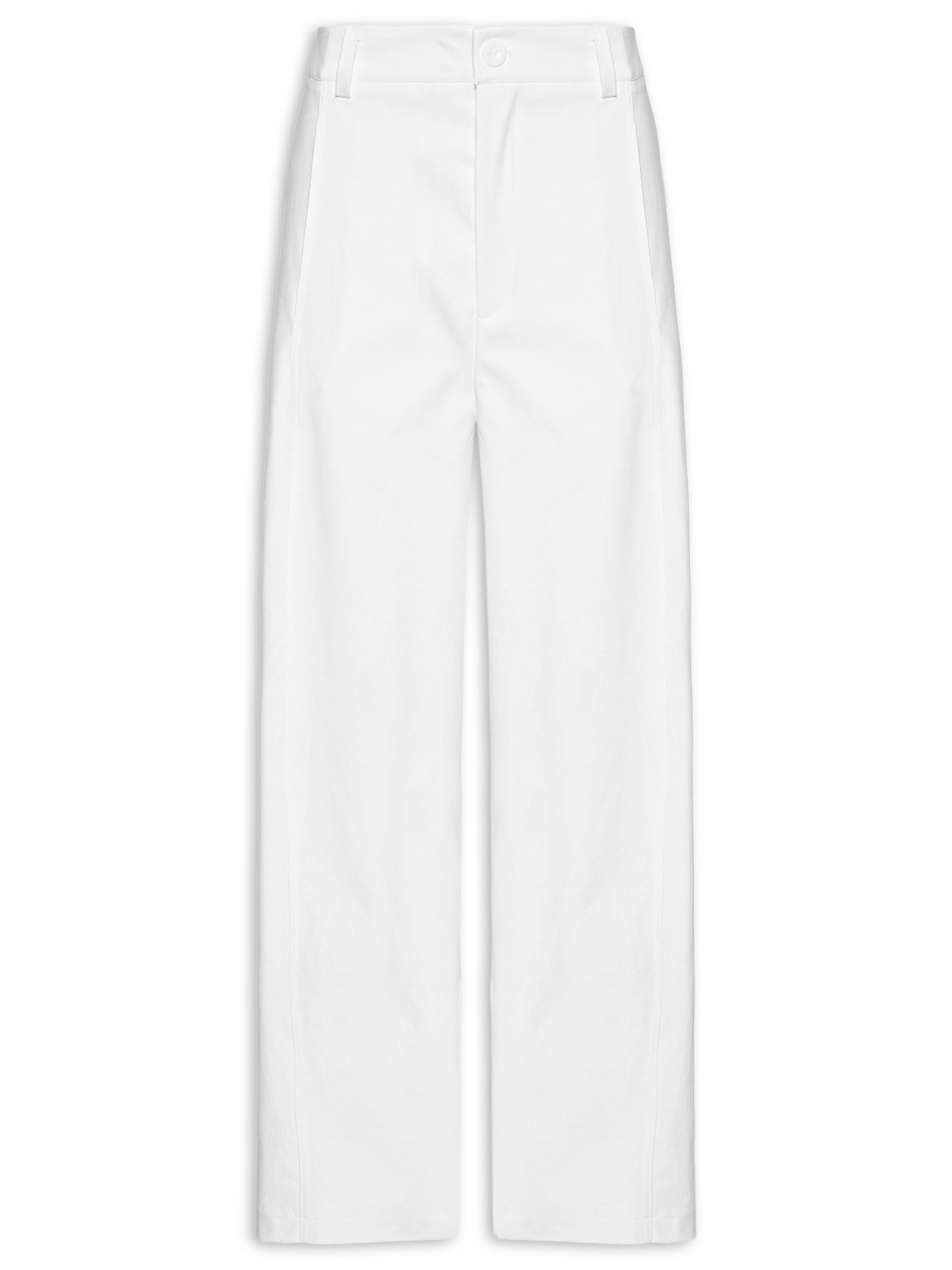 Calça Feminina Barrel Branco '2Essential