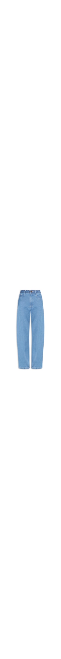 Calça Feminina Barrel Jeans - Azul