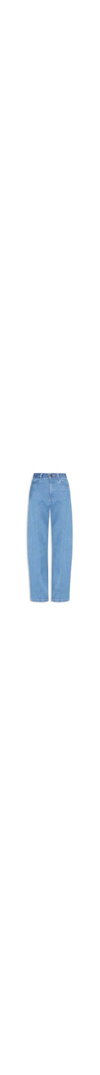 Calça Feminina Barrel Jeans - Azul