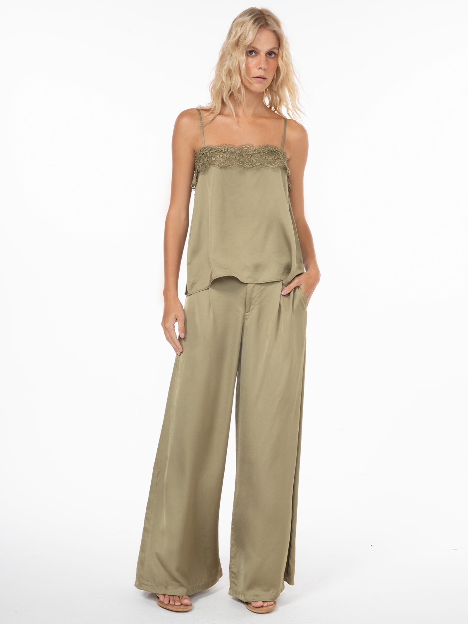 Calça Feminina Bela Verde Triya