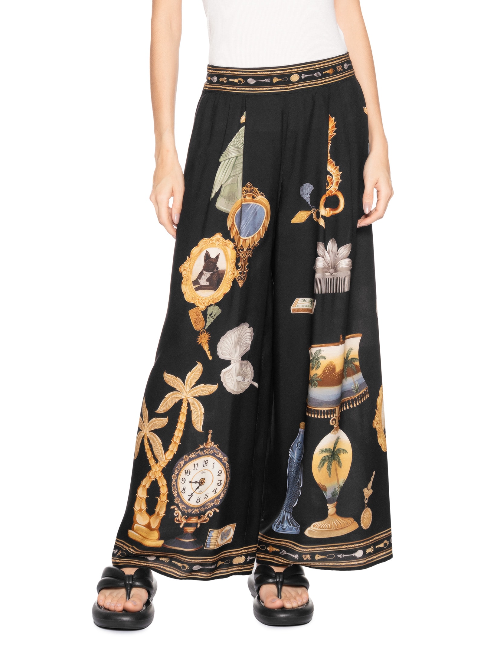 Calça Feminina Bibelô Preto Farm