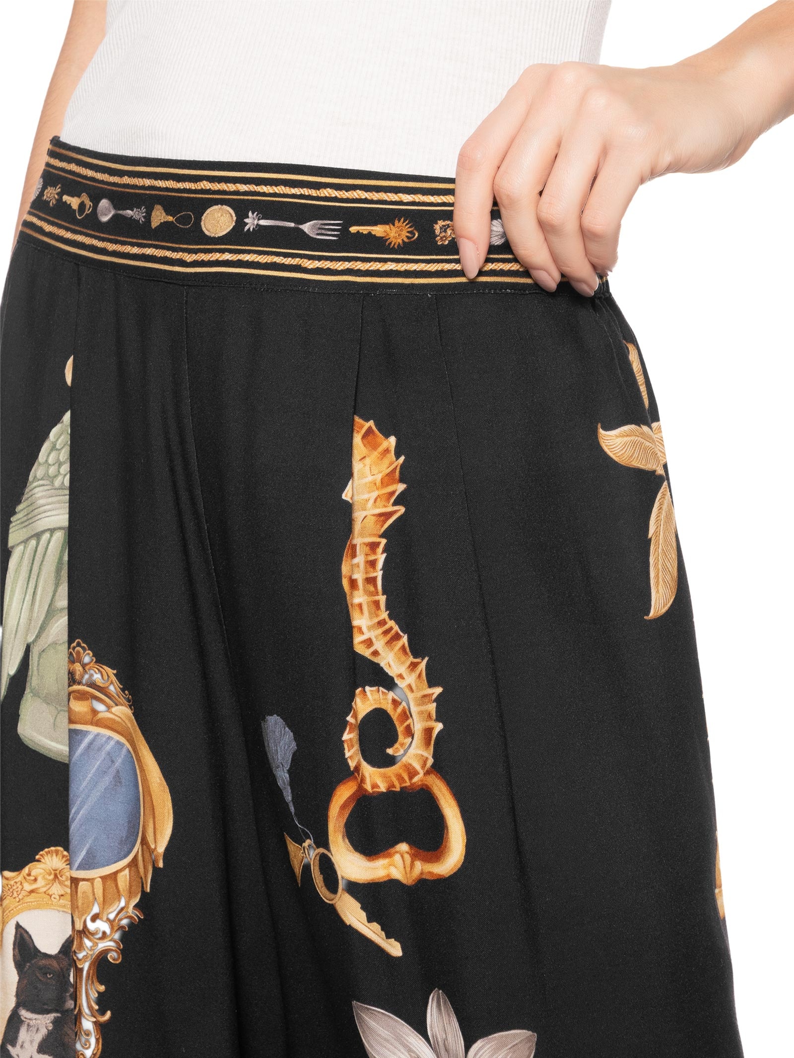 Calça Feminina Bibelô Preto Farm