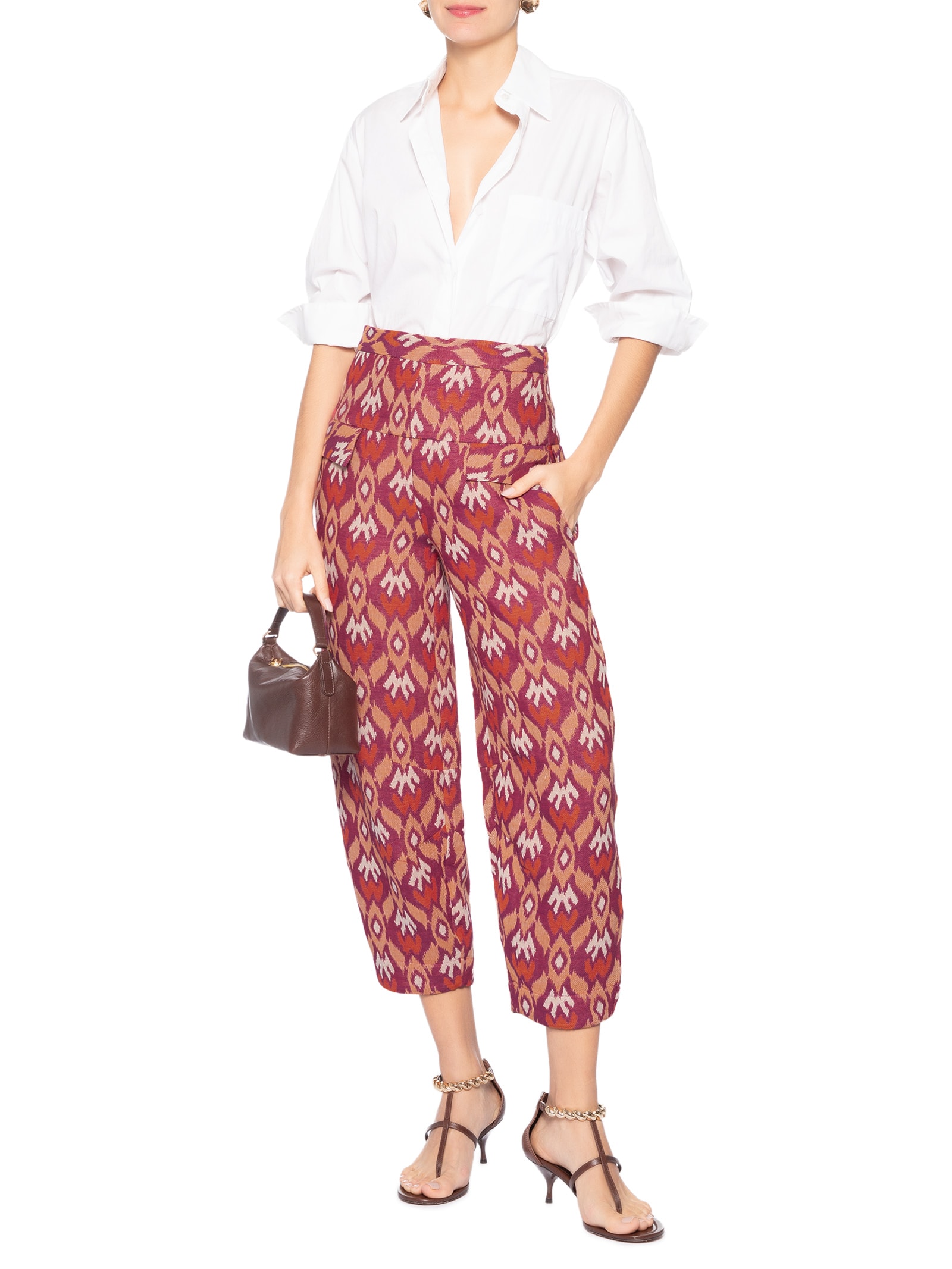 Calça Feminina Bina Rosa Le Lis