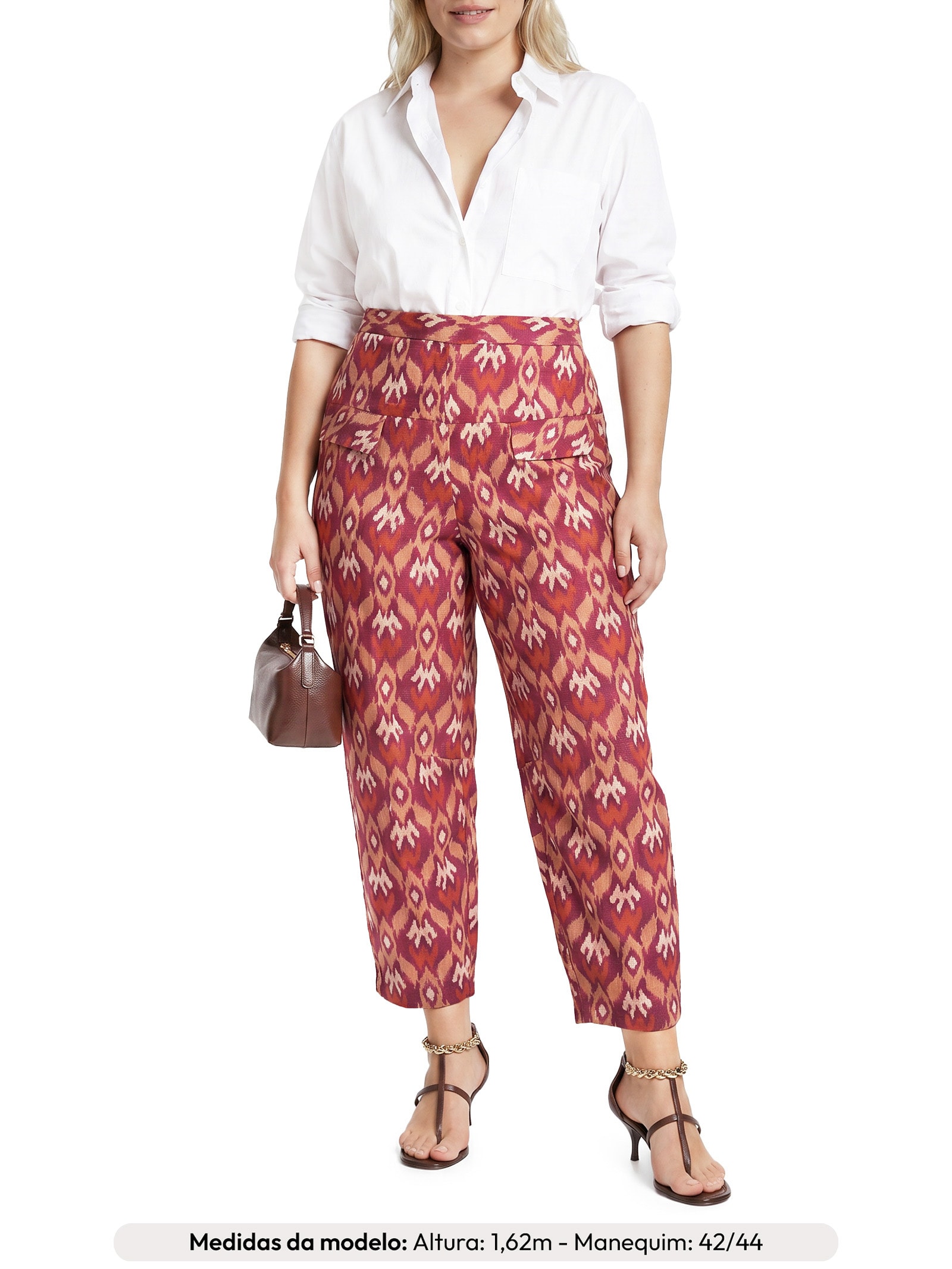 Calça Feminina Bina Rosa Le Lis