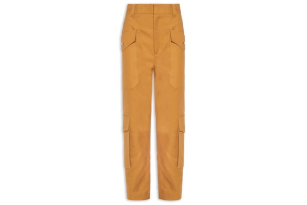Calça Feminina Bolsos - Bege