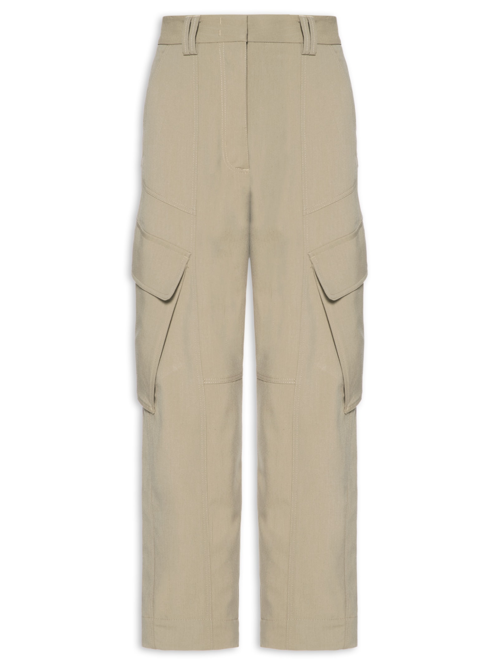 Calça Feminina Bolsos Kaki Verde Animale