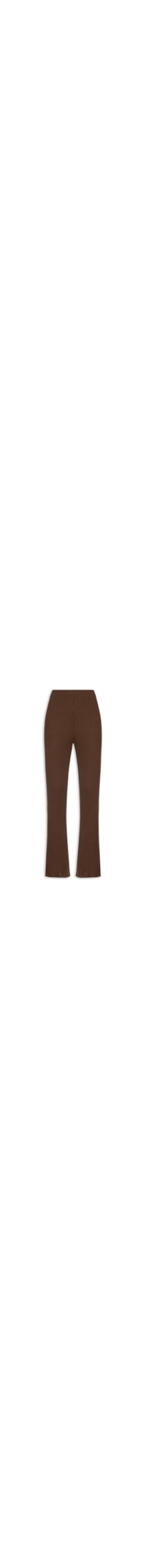 Calça Feminina Boot Cut Cintura Alta - Marrom