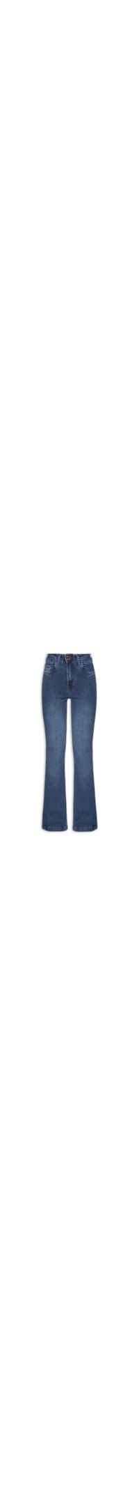 Calça Feminina Boot Cut Jeans – Azul