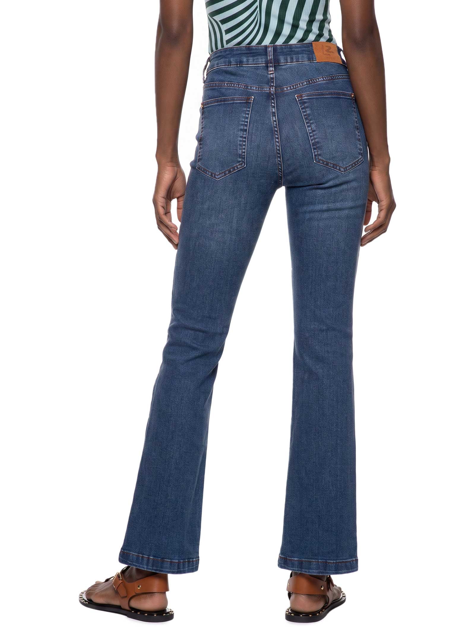 Calça Feminina Boot Cut Jeans – Azul Lez A Lez