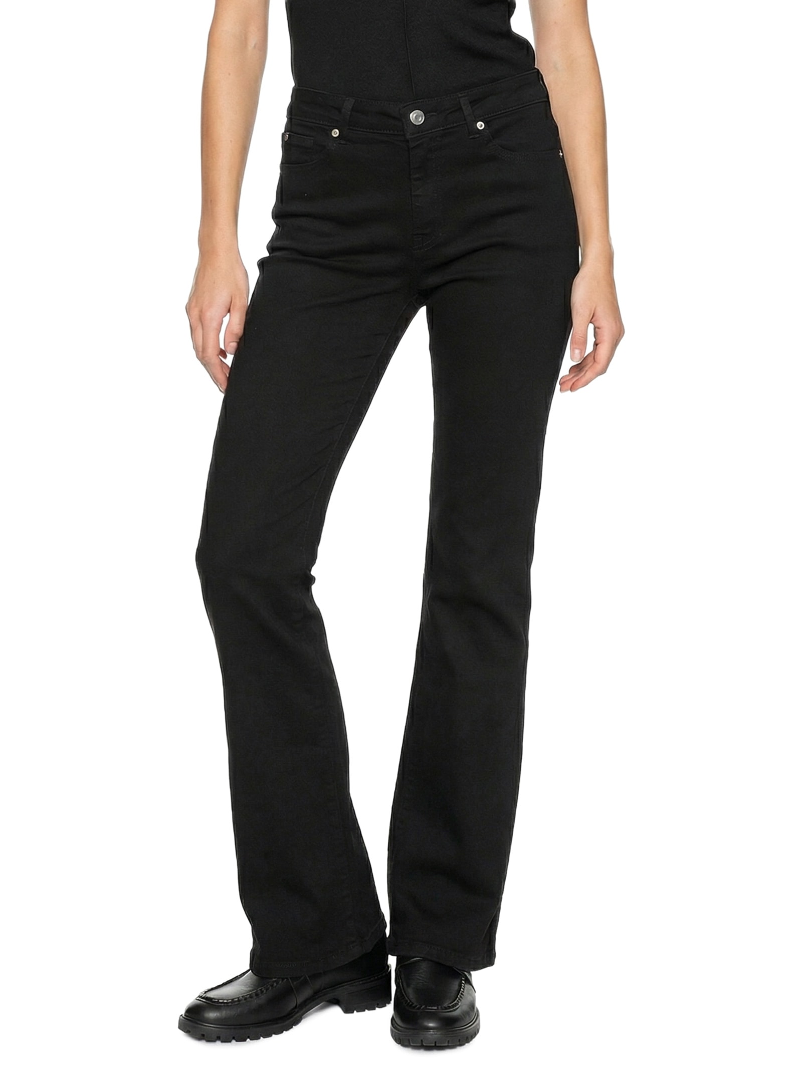 Calça Feminina Bootcut Preto Tommy Hilfiger
