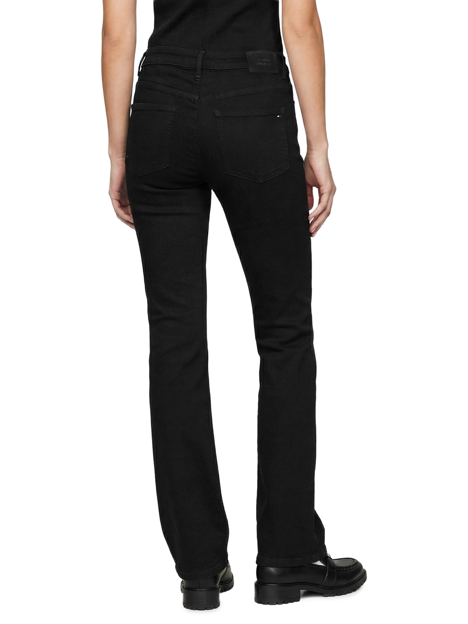 Calça Feminina Bootcut Preto Tommy Hilfiger