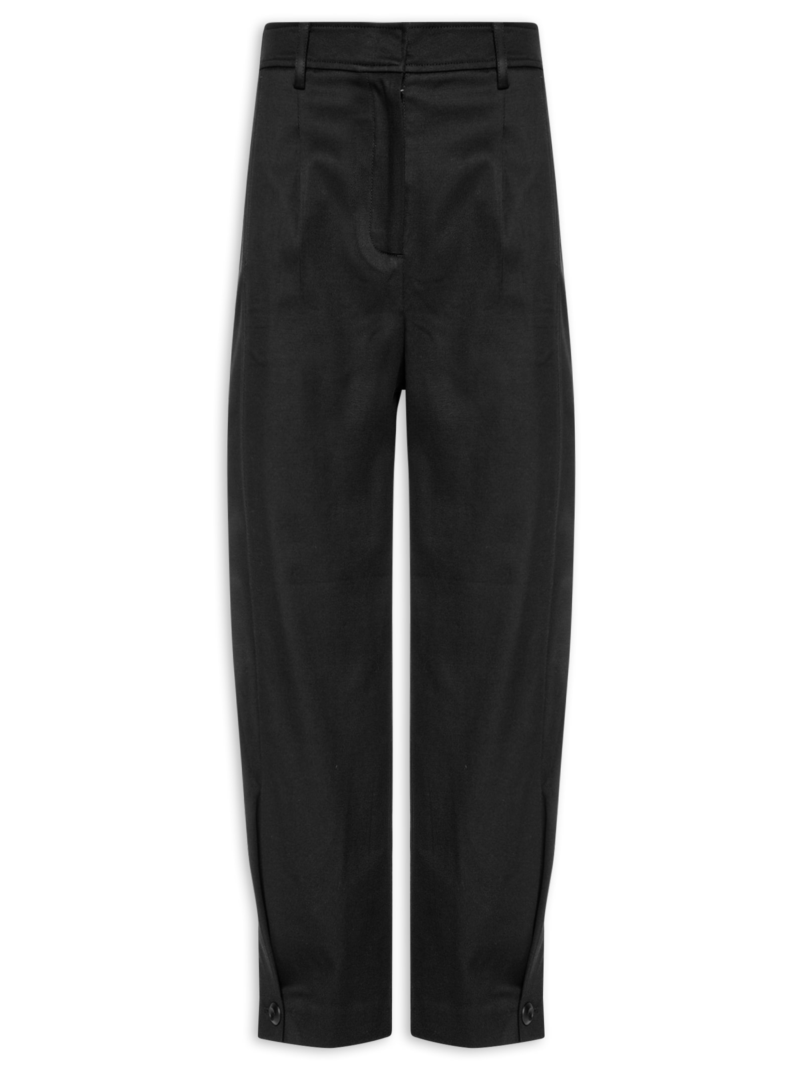 Calça Feminina Botões Na Barra Preto Animale