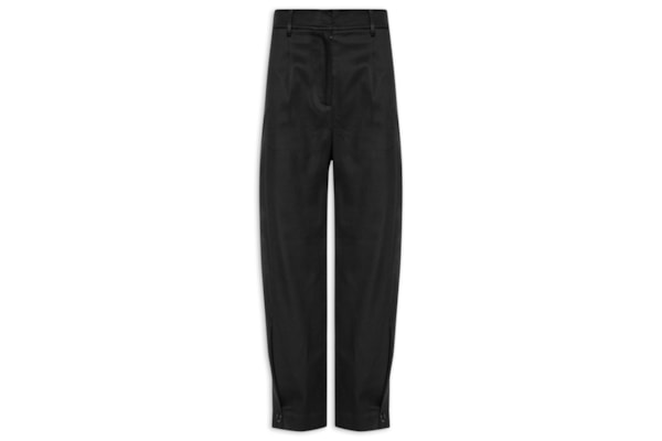 Calça Feminina Botões Na Barra - Preto