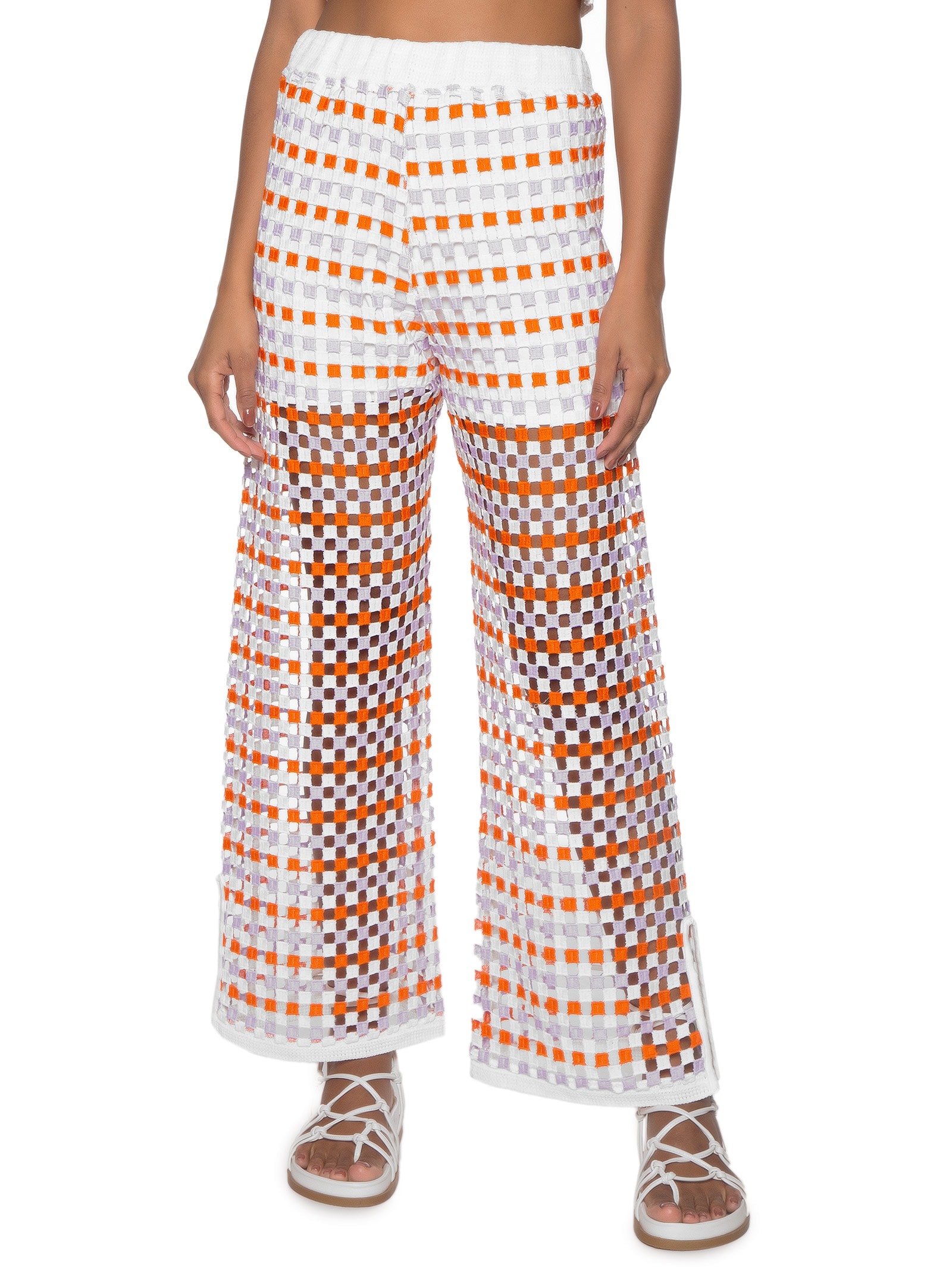 Calça Feminina Branco Dzarm