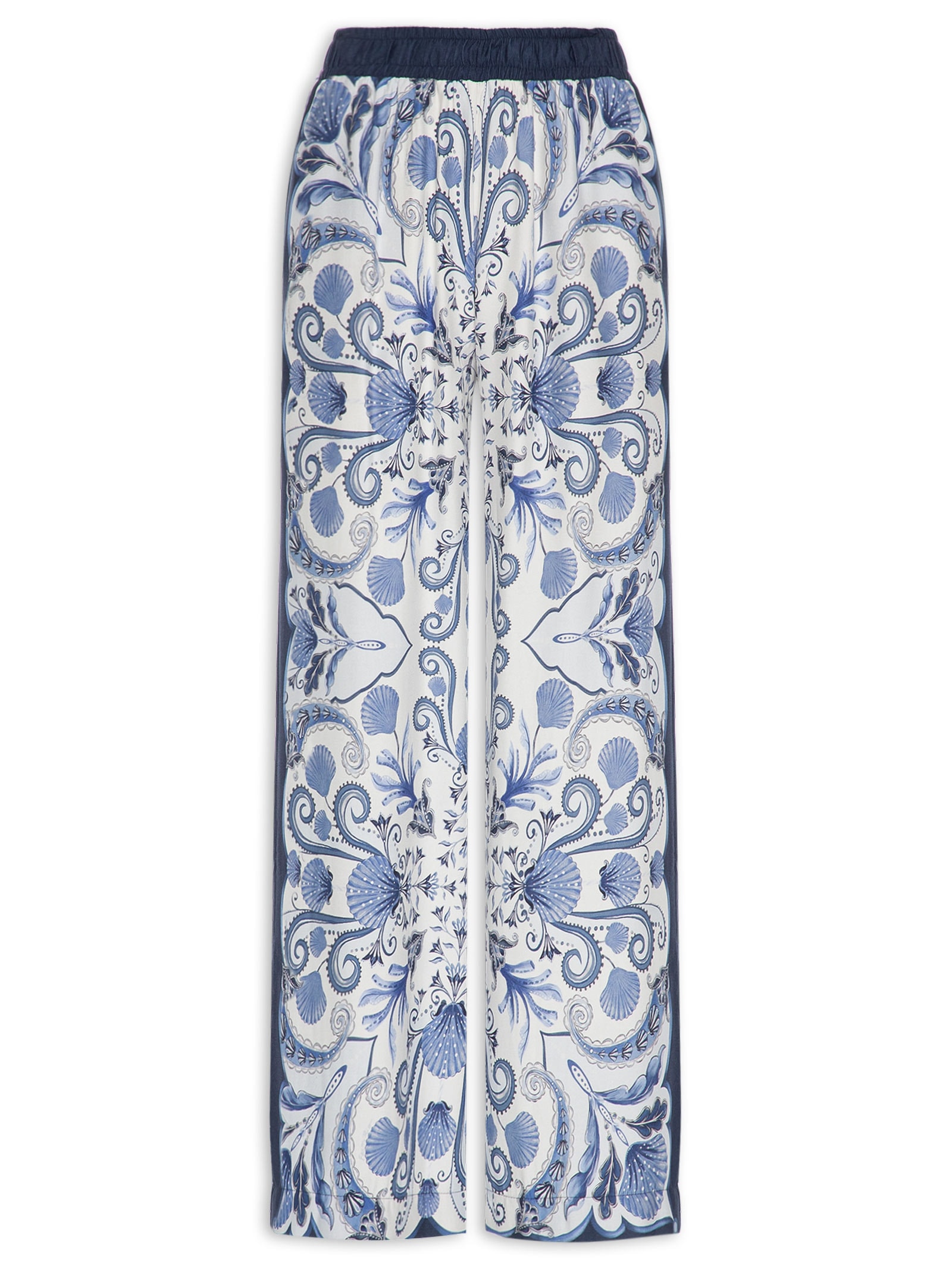 Calça Feminina Brisa De Concha Azul Farm