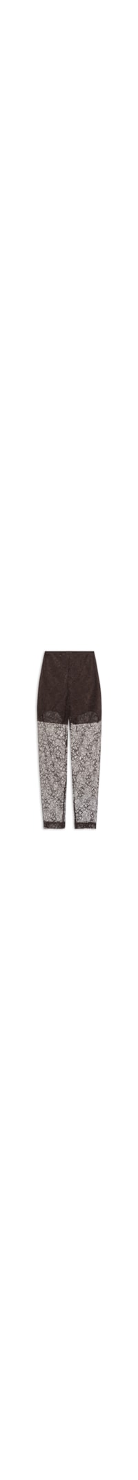 Calça Feminina Capri De Renda - Marrom