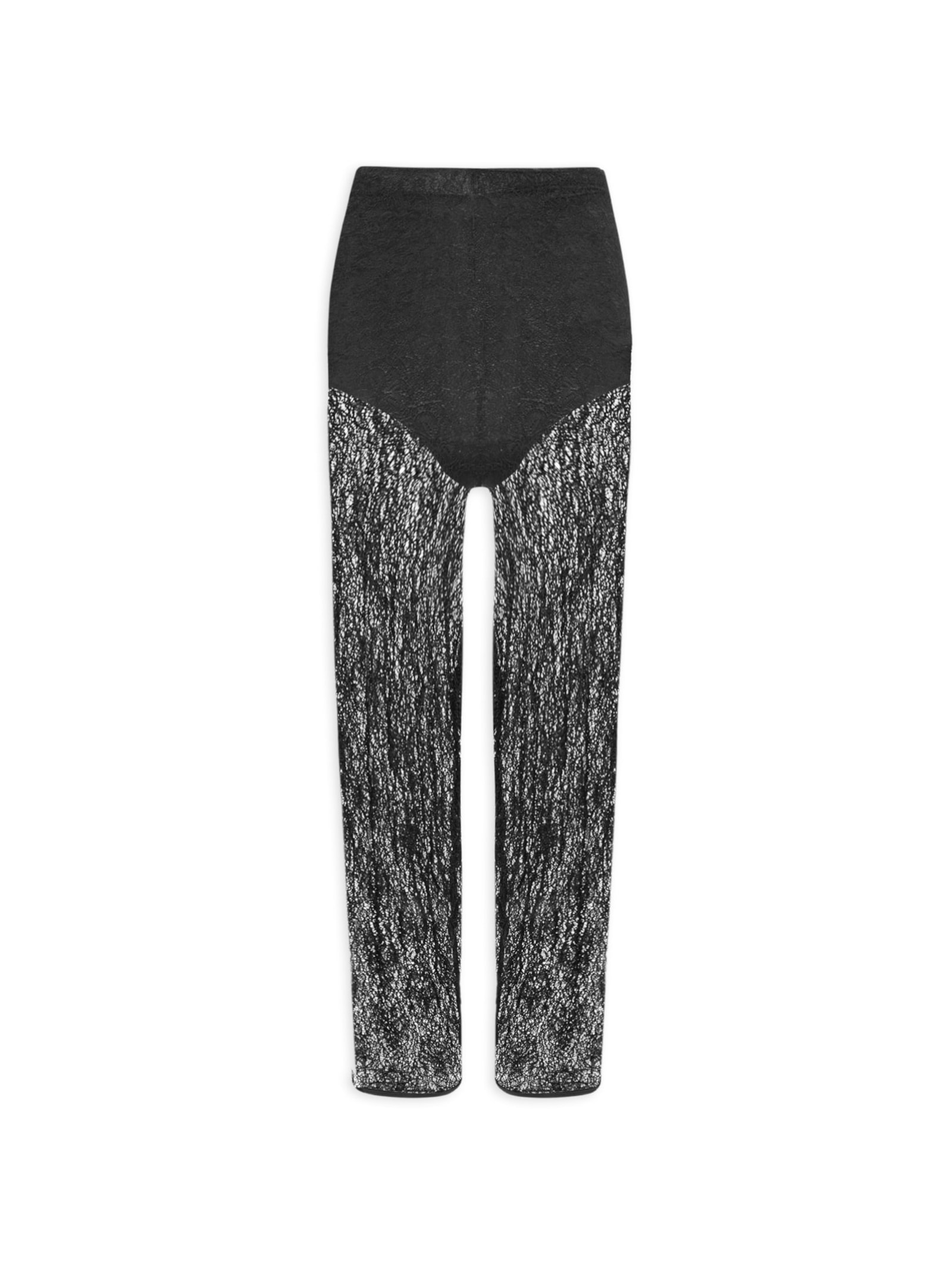 Calça Feminina Capri Em Renda Preto '2Essential