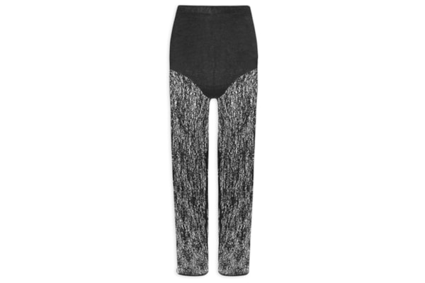 Calça Feminina Capri Em Renda - Preto