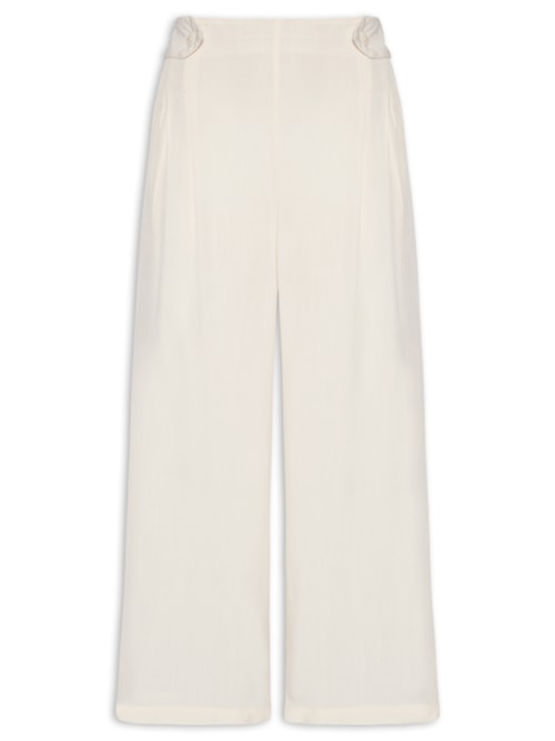 Calça Feminina Capri – Off White
