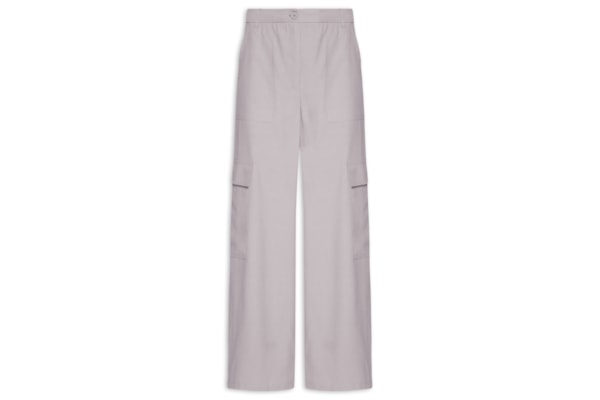 Calça Feminina Cargo - Cinza