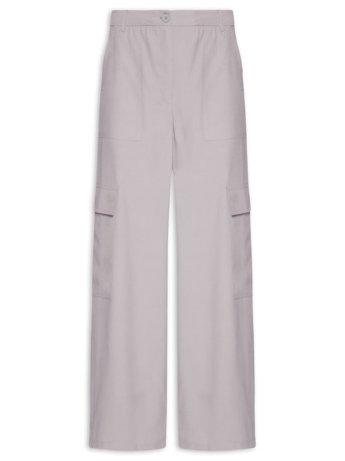 Calça Feminina Cargo – Cinza