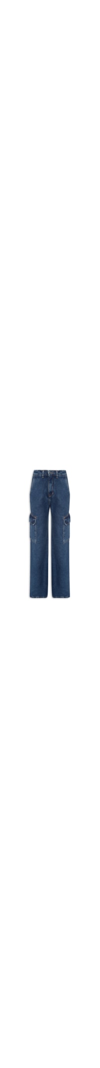 Calça Feminina Cargo Paty - Azul